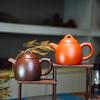 220cc Yixing Purple Clay Teapot Home Tea Infuser Ceramic Tea Set Accessories Ball Hole Filter Teapot