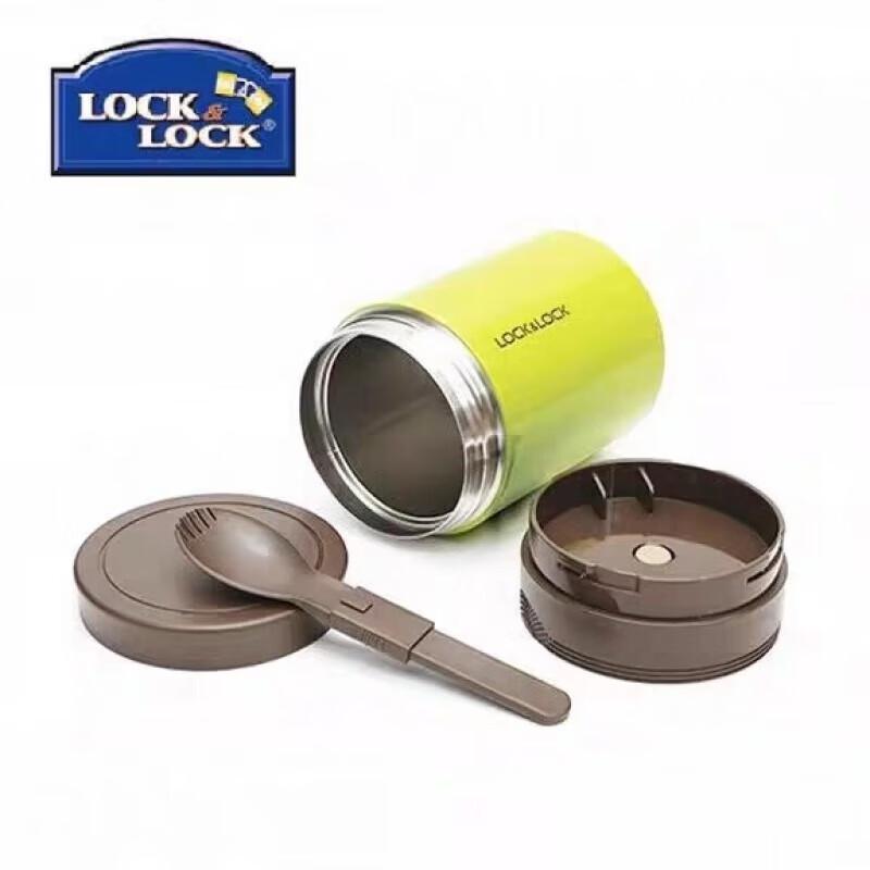 

LOCK&LOCK 500ml 304 Stainless Steel Vacuum Insulated Food Jar