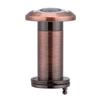200 Degree Peephole Gold 5/8 Inch Pipe Diameter Door Viewer Brushed Chrome Red Bronze Wide Viewing Angle Peephole Office