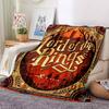 1pc Lord of the Rings Blanket Lightweight Flannel Throw For Sofa, Bed, Travel, Camping, Livingroom, Office, Couch, Chair, And Bed