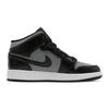 Air Jordan 1 Mid GS Shadow Kids Sneakers Grey Black Particle-Grey 554725-096