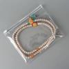 Clear PVC Zipper Bag for Anti-Oxidation Jewelry Storage: Self-Sealing Design for Wenwan Beads and Bracelets.