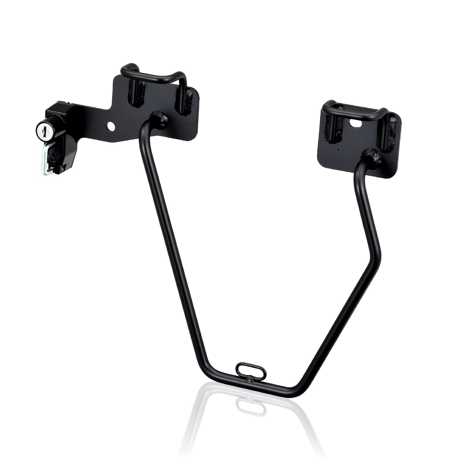 

Daytona GB350 Left Side Only Side Bag Support Saddlebag Support Helmet Holder Included 16888 (21-23) чёрный