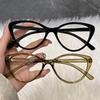 2 Pairs of Classic and Fashionable Cat Eye Design Glasses Are Perfect Accessories for Men and Women's Fashion