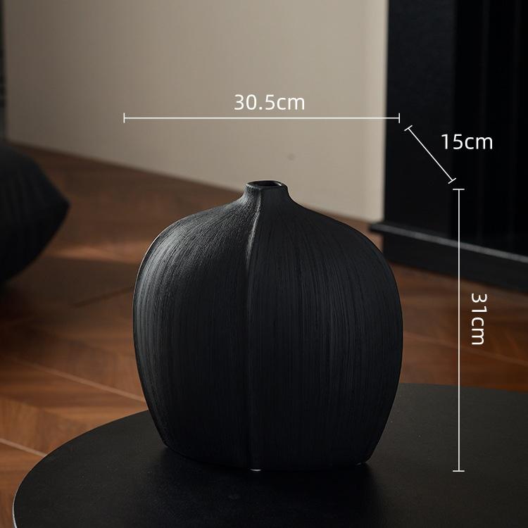 Ceramic Vase Geometric Shape Golden Flower Vase Living Room Decorative Item Vases Pots Flowerpot Home Decoration Accessories