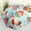 1pc Cupcake Pattern Automatic Folding Umbrella, 8-Rib Iron Frame, Casual Outdoor Accessory for Birthday Festival Gifts yy251128138