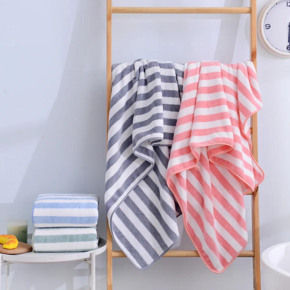 2021 New Couple Towel Set Soft Cotton Quick Drying Non-Linting Bath Towel Home Use Large Wrap Towel For Men And Women