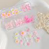 Nail Art Resin Charms Set - Daisy & Bee 3D Decorative Accessories