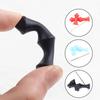3pcs/set Archery Finger Guard Bowstring Saver Tab for Recurve Bow Silicone Release Protector Gear Accessory