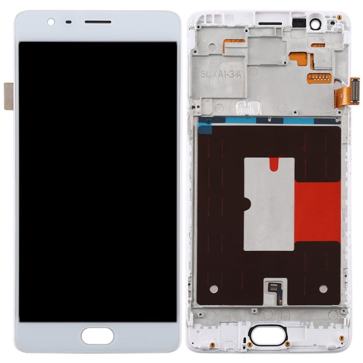 For OnePlus 3 / 3T A3000 A3010 TFT Material LCD Screen and Digitizer Full Assembly with Frame