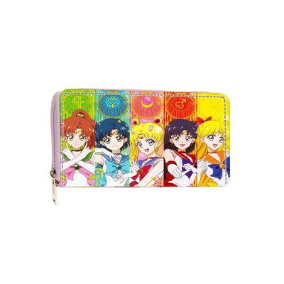 Cartoon Beautiful Girl Long Zipper Wallet Little Girl Wallet Card Bag