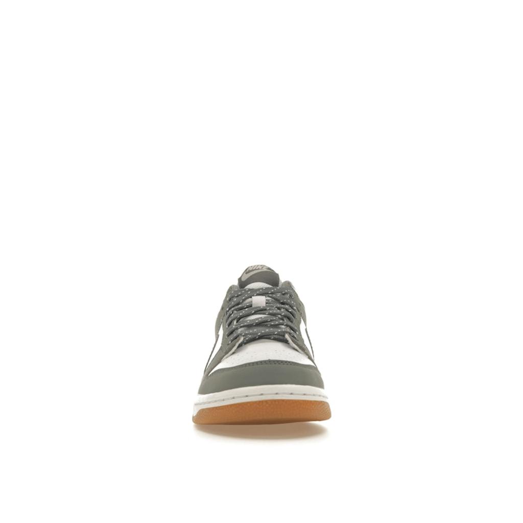 Nike Dunk Low GS Reflective Grey Kids Sneakers White Light-Iron-Ore Gum-Light-Brown FV0374-100