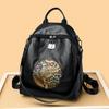 Backpack New Style Fashion Retro Travel Backpack Commuting Large Capacity Schoolbag Trendy Bag