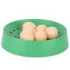 5Pcs Plastic Bird Nesting Bowl Bird Egg Breeding Bowl with Mat Cage Accessory
