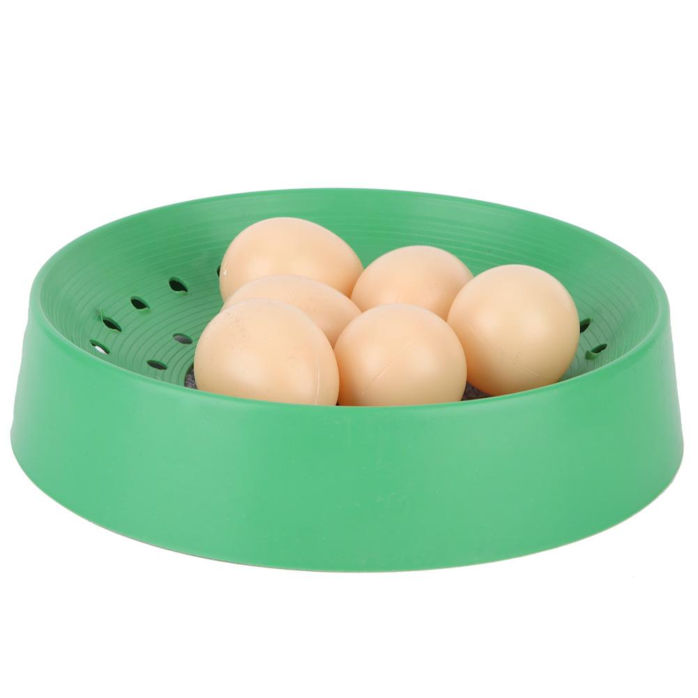 5Pcs Plastic Bird Nesting Bowl Bird Egg Breeding Bowl with Mat Cage Accessory