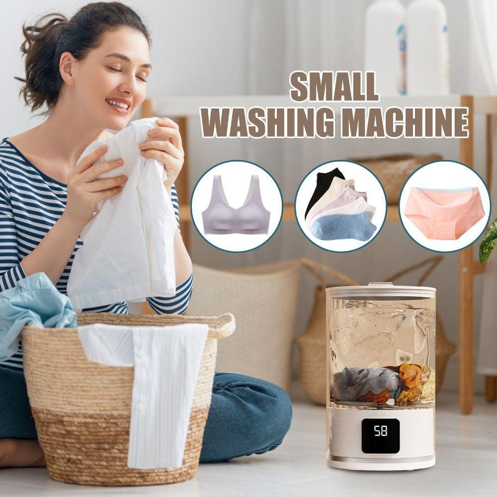 1L Washing Machine Mini Sock Washing Machine Underwear Washer  for Clothes Underwears Socks