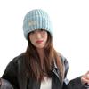 Women's Winter Wool Knit Hat with Lace Label - Classic, Fashionable Cold Protection