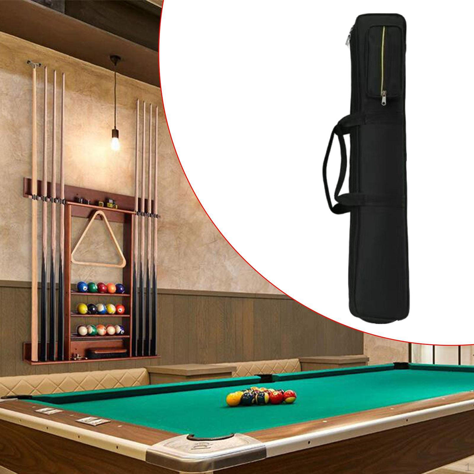 

Чехол для кия для снукера 1/2 с внешним карманом для бильярдных стержней