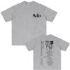 Hot  Ado World Tour Hibana Tshirt Men Women 2026 summer Fashion Casual T Shirts MenCasual Cotton Vintage Short Sleeve Top