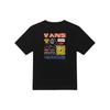 Vans Vintage Locker Fit Grafikdruck T-Shirt Unisex Oberteile Schwarz VN0A5H9JBLK