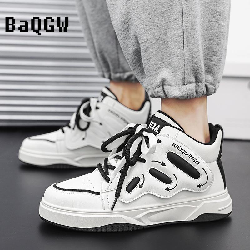 Fashion Student Casual Sneakers Designer Versatile Mens Skate Shoes Outdoor Comfortable Sport Running Shoes Lace-up Non-slip