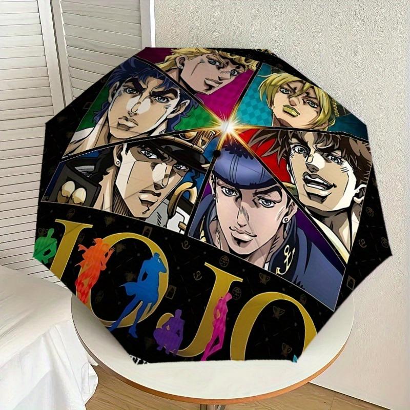 1pc JoJo s Bizarre Adventure Themed Umbrella for Men & Women, Valentine s Day Christmas Decorative Umbrell015
