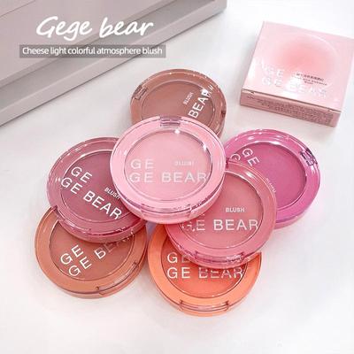 Puderrouge Matt Gesicht Zartes Make-up Mädchen Rosa Natürliches Rouge mit langanhaltender Talgkontrolle