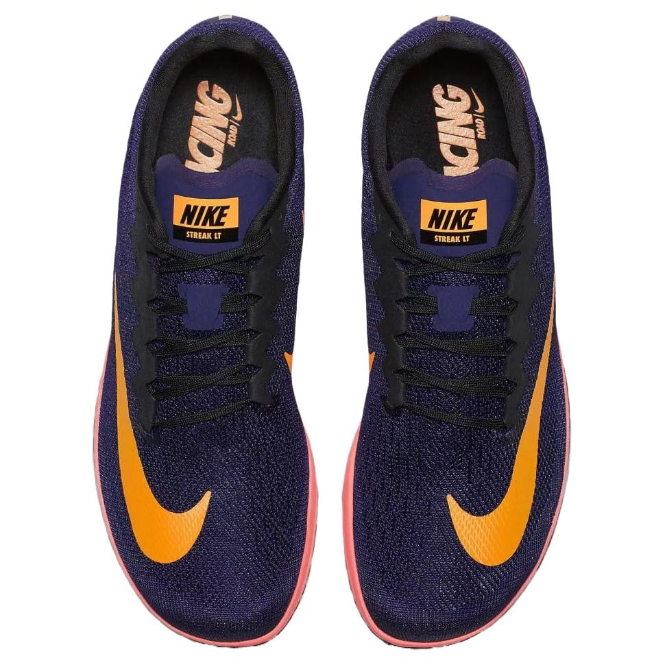 Nike Tênis de Corrida Casual de Cano Baixo Durável Antiderrapante Air Zoom Streak LT 4 Masculino sneaker Preto Amarelo 924514-480