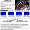 Mini Car Tire Pressure Gauge Manometer Barometers Tester Digital Tyre Meter Tool Auto Accessories Motorcycle Bike Universal