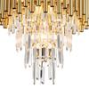 Lampa Przysufitowa Madison 9 E14 Złoty Milagro Ml8806