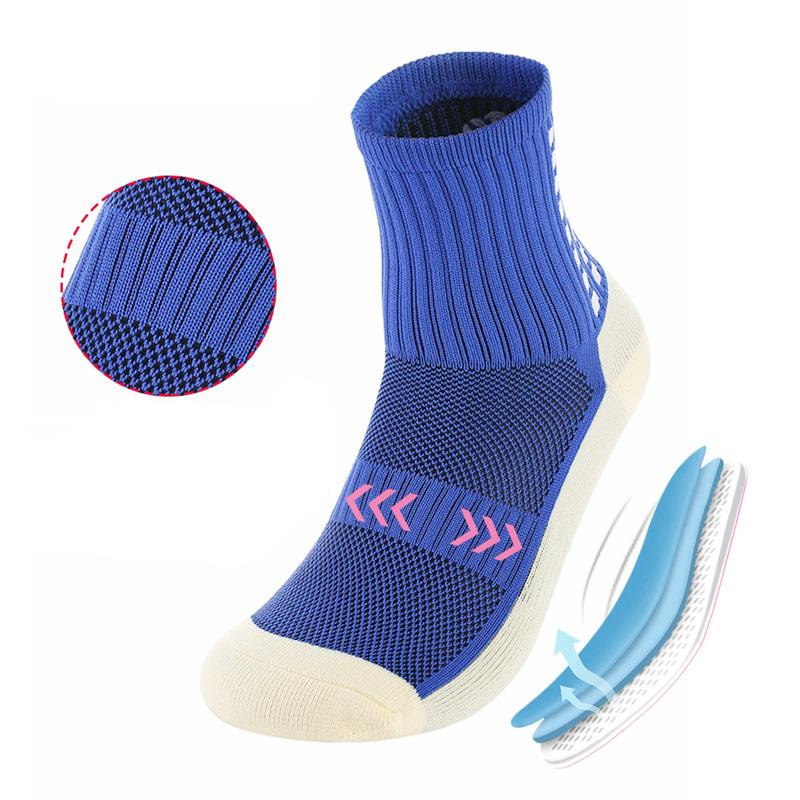 1 Pair Men's Socks Soccer Non Skid Ball Football Socks mesh Anti-Slip Athletic Non Slip Pads for Basketball Sports Sock