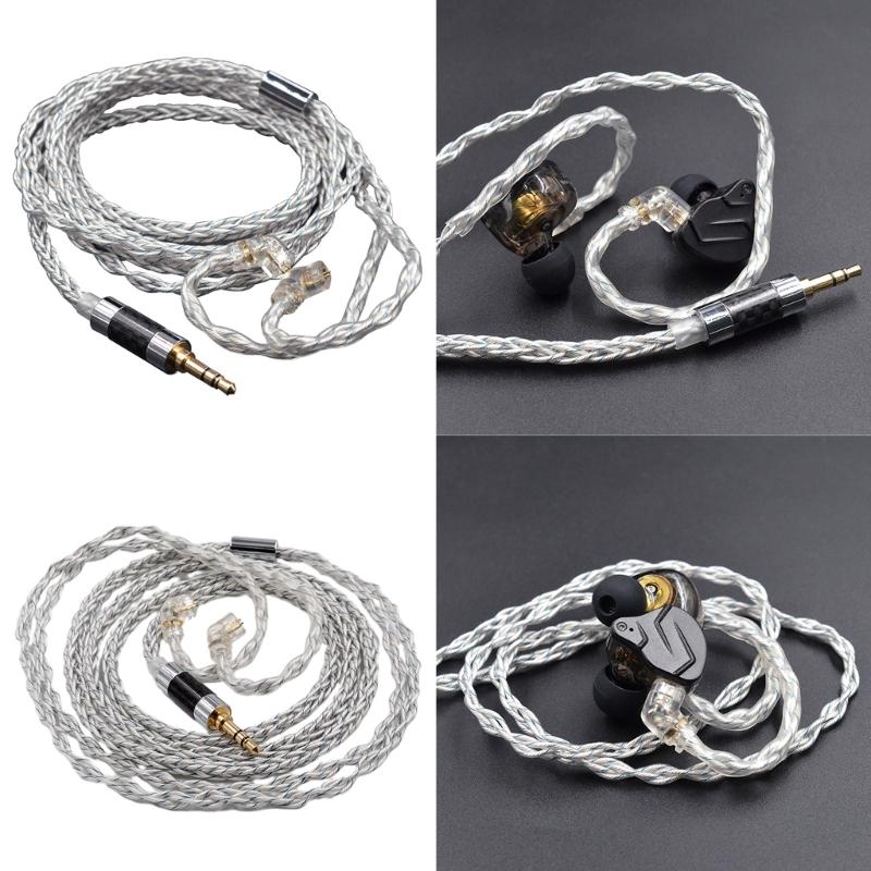 Hochwertiges C-Pin 0,75mm Kopfhörerkabel für ZS10PRO ZSN EDX ZEXPRO ZASZAX ASFAST ASXAS12 Kopfhörer Langlebiges Kabel