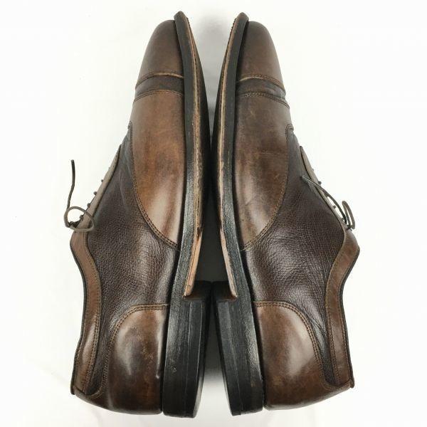 Allen Edmonds Vintage Straight Tip Business Shoes Brown Size 28.5-29.5cm Men's(USED)