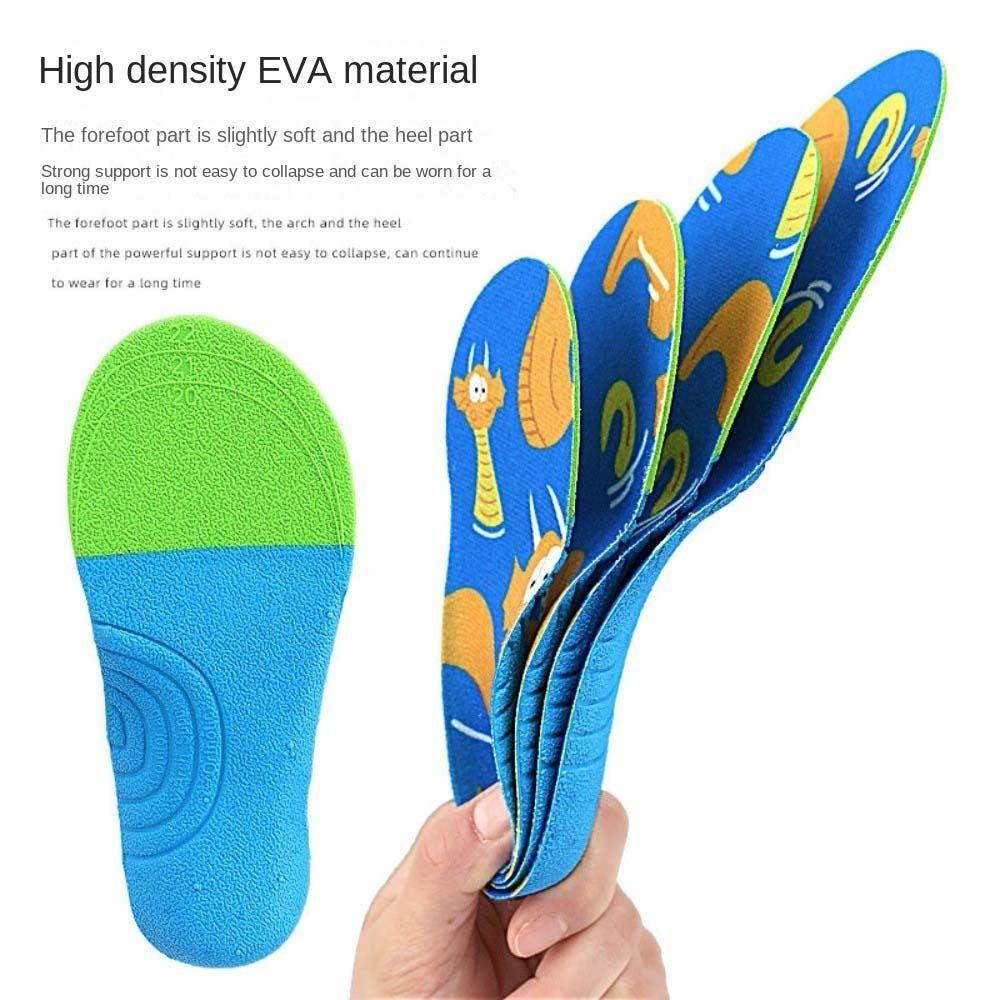 Flatfoot Orthopedic Kids Orthotic Insole Cushion Padding Insole Flatfoot Insole  Kids Children