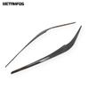 For Mazda CX-5 KF CX8 2017-  2024 Carbon Fiber Head Light Lamp Eyelid Eyebrow Headlight Strip Accessories Car Styling