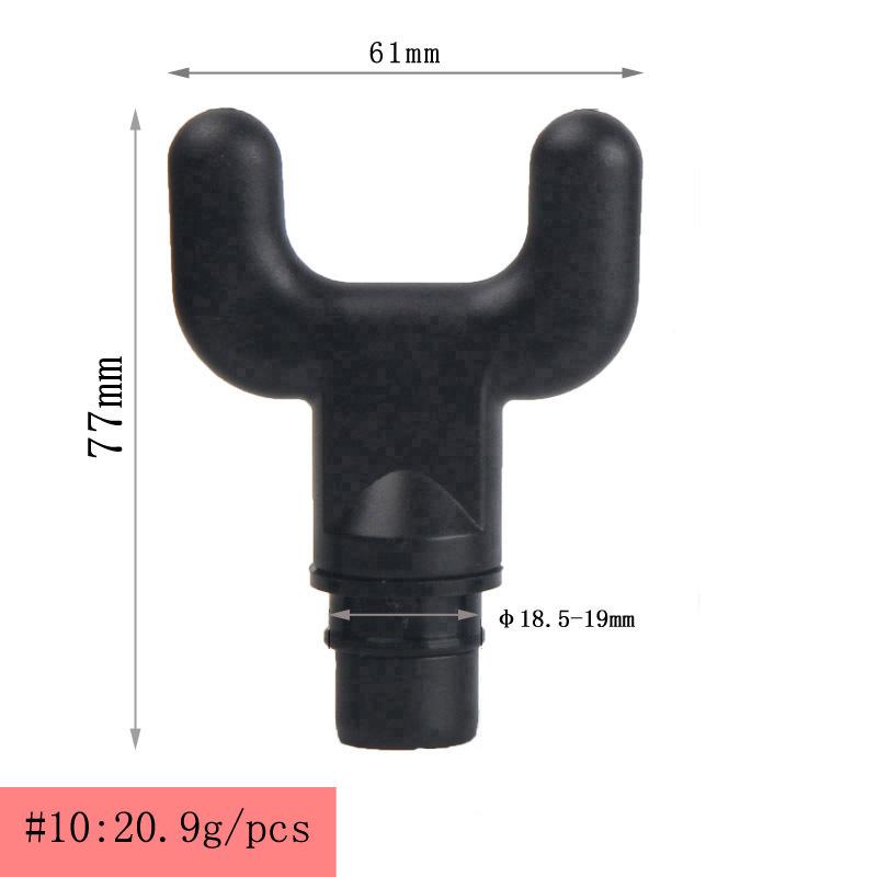 Various Styles of Fascia Gun Massage Head 19mm Caliber Universal Type
