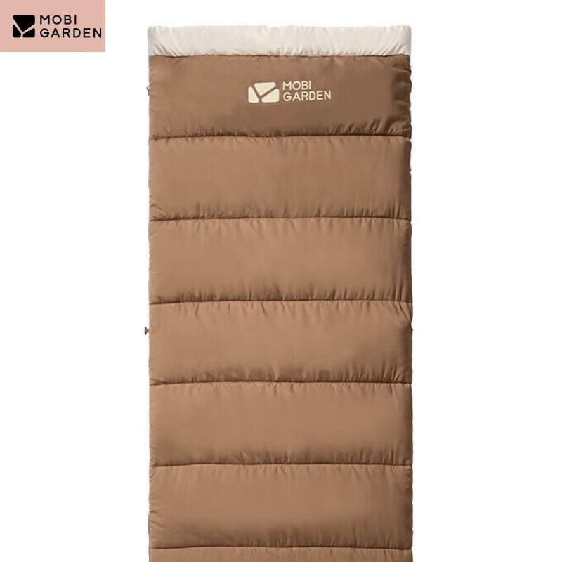 MOBIGARDEN Warm Brushed Cotton Envelope Sleeping Bag
