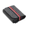 New Home Storage Organization Key Coin Package Mini Felt Pouch Earphone TF Card Power Bank Data Cable Travel Organizer