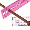 1pc Crochet Knitting Special Ruler Knitting Tool Sweater Needle Ruler Gauge Crochet Hooks Measuring Tool Knitting Gauge ABS Plastic Rulers