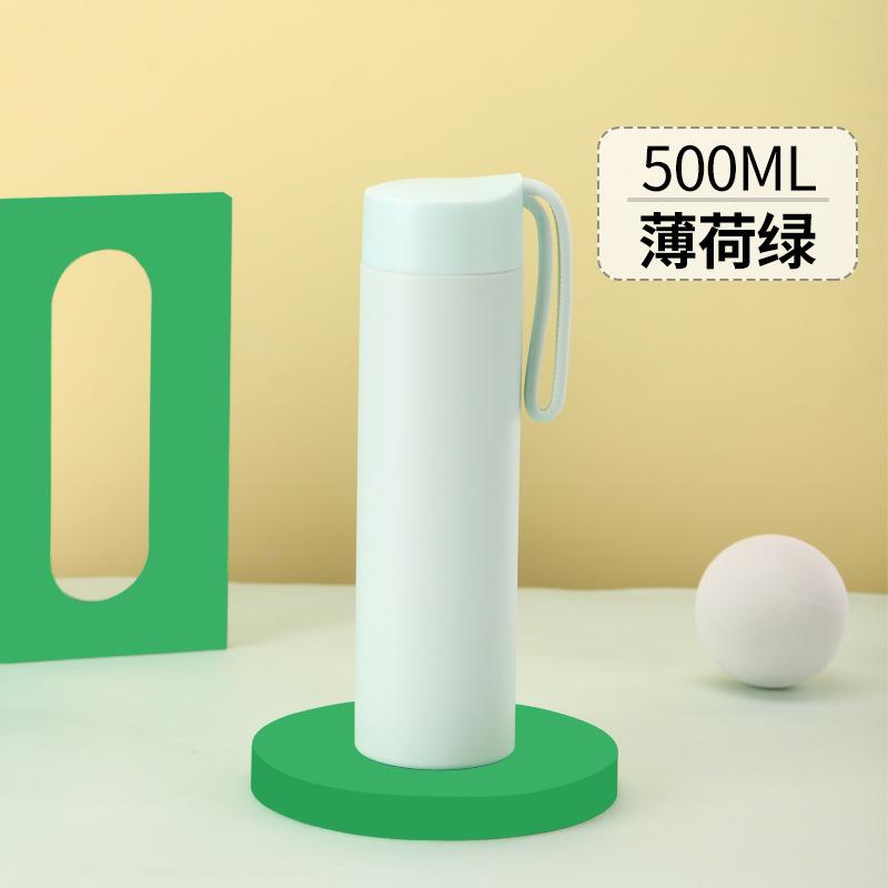 Warm Cup Student Thermal Insulation Water Cup Portable Straight Cup Business Gift Cup