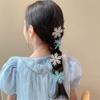 2PCS Cute Princess Snowflake Girls Hairpins Children Headwear Hairgrip Hair Clips Barrettes Hair Accessories