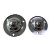 Butterfly Universal IA Series 3-Hole Flange Bullseye Heavy Duty Steel Ball Bearing Wheel