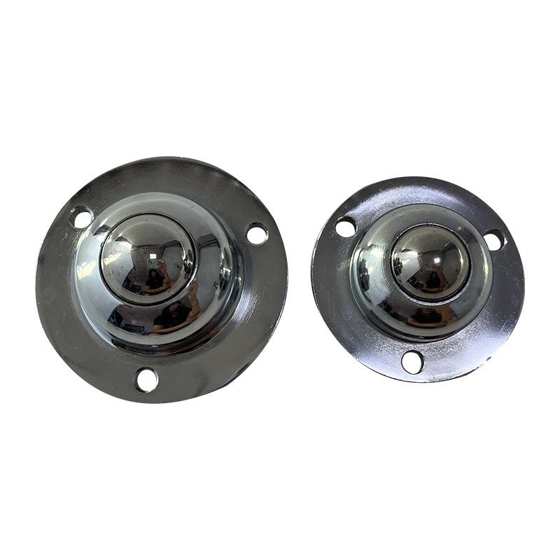Butterfly Universal IA Series 3-Hole Flange Bullseye Heavy Duty Steel Ball Bearing Wheel