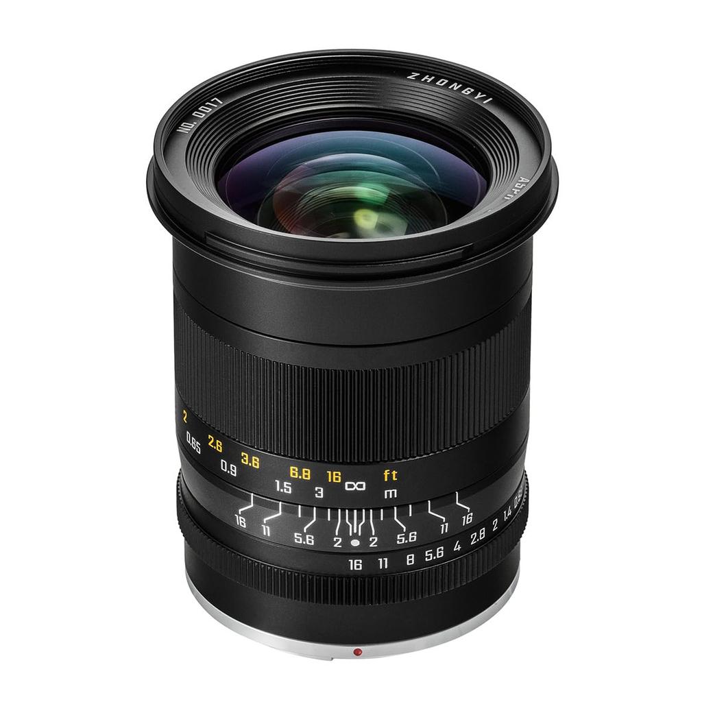 Zhongyi Optics Speedmaster 20mm Montura Z Lente Nikon Z F0.95 ASPH. APS-C
