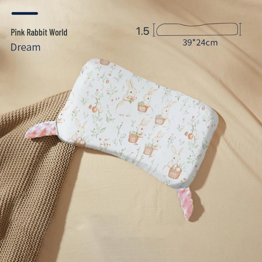 

Силіконова комфортна дитяча подушка для дітей віком від 6 місяців, для формування та підтримки сну для малюків до 6 років 1.5x2.5x24cm