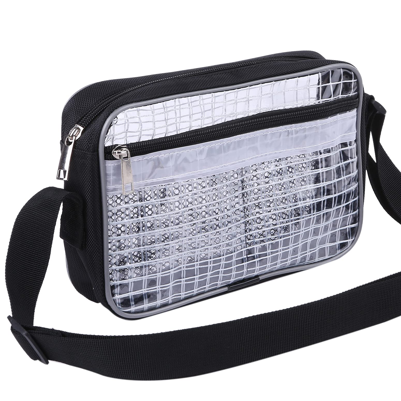 

Engineer Bag 8 Inch Small Lightweight Simple Type Transparent Shoulder For Clean Room 25 x 16 x 6 [GooTouch] (8inch/2.4L) чистий