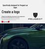 Decorative Wheel Caps & Stickers for Peugeot Models: 4008, 5008, 3008, 308, 408, 508L.