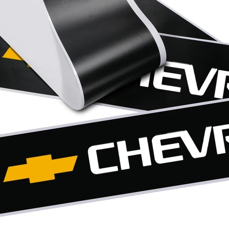 kcwx2 Easy Install Car Front Window Decoration Sticker CompatibleChevrolet Colorado Cruze Spark Captiva Malibu Trax Aveo Camaro Onix