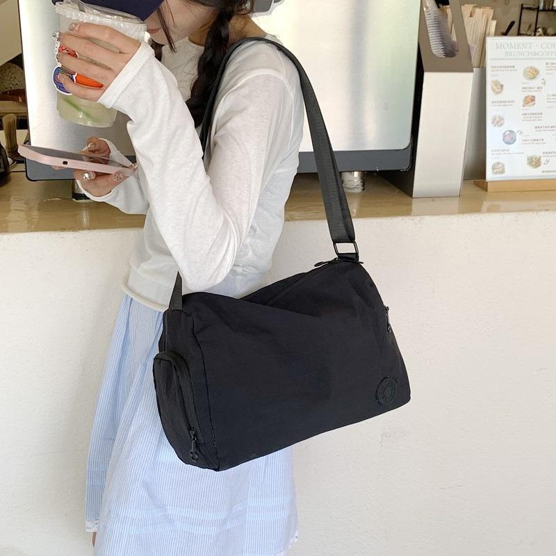 Stylish Large-capacity Bag Female College Student Commuting Versatile Class Crossbody Women's Bag New Casual Simple Shoulder Bag