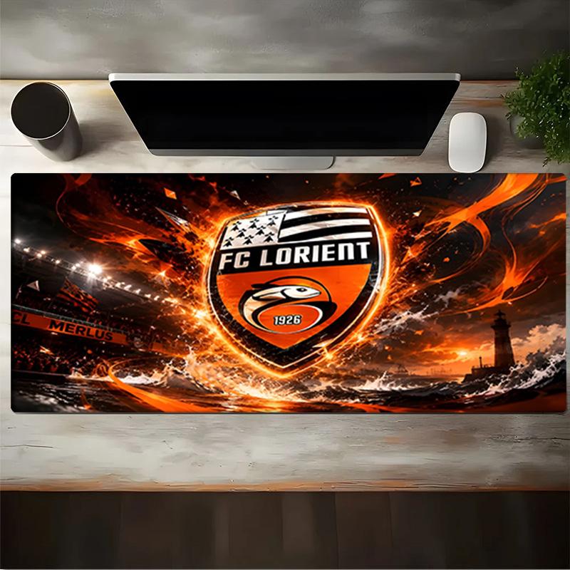 Lorient Crest Design Mouse pad, Gaming Mouse Pad, keyboard pad, Desk Decor for computer notebook Fan Gift Birthday Gift